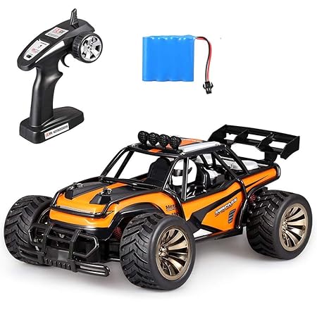 Ydq RC Auto, High Speed GeläNdewagen MaßStab 1/16 4WD Antrieb & 25 Km/H Geschwindigkeit Wasserdicht FüRs Outdoor GeläNde Kind