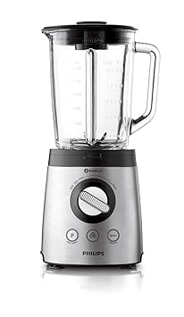 Philips hr2195/00 Standmixer Voraus Silence Alu gebürstet 900 W Schüssel Glas 2 L