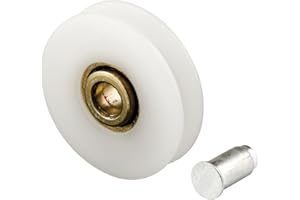 Prime-Line Products B 707 Roller Assembly with Rivet Nylon Ball Bearing and Center Groove Wheel