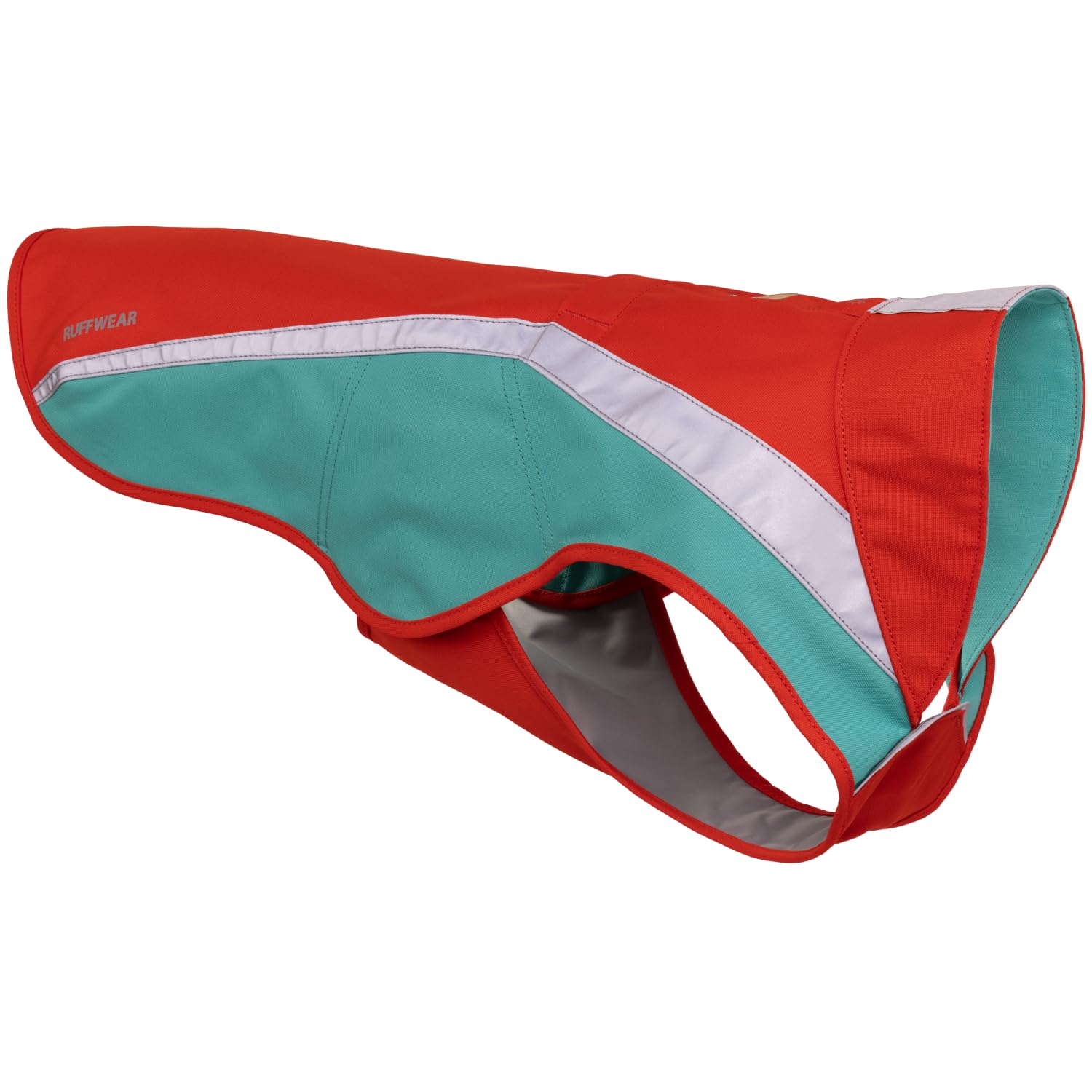 RUFFWEAR Lumenglow High-Vis Jacket, High Visibility Reflective Coat for Dogs, X-Large, Red Sumac