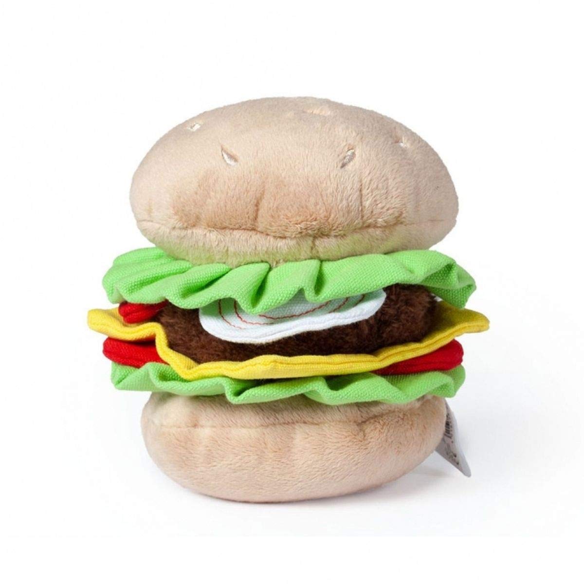 Karlie Dog Toy Plush Burger L: 14 cm W: 12.5 cm H: 11 cm