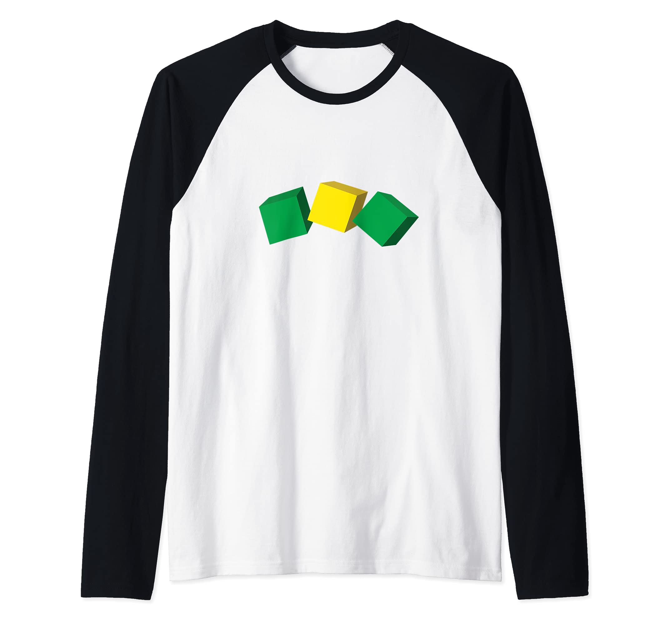 Flag Brasil Raglan Baseball Tee