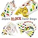 Building Block Treat Bags, 36pcs for Lego Themed Children Birthday Party