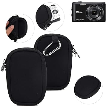 K-S-Trade® Funda Protectora De Neopreno para Cámara Compacta Nikon ...