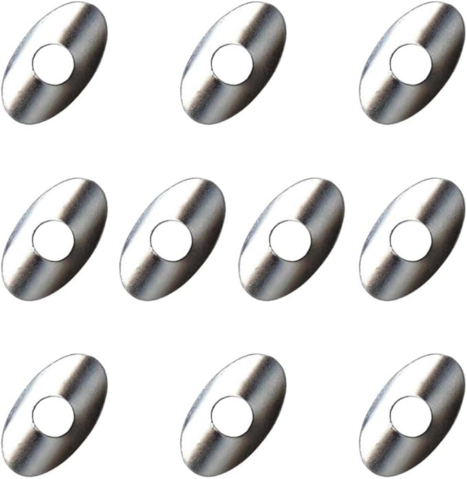 cyclingcolors 10x Spoke Head Washer Oval Bicycle MOUNTING