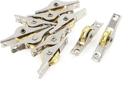 Aexit Closet Slide Cabinet Hardware Door Replacement Brass