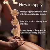 Ayumi Muscle Body Massage Oil Ginger Eucalyptus Skin Relaxation 250ml view 4