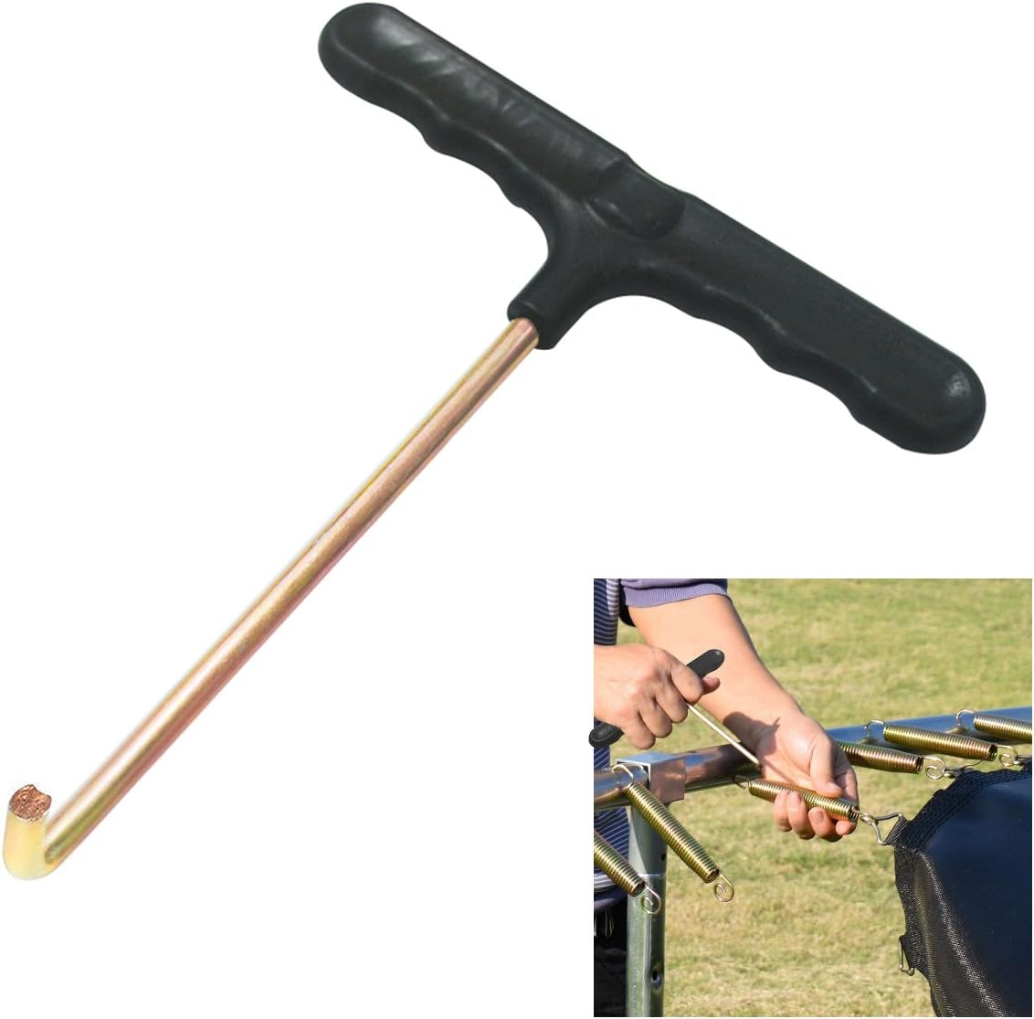 SANJOIN Trampoline Spring Pull Tool (T-Hook)