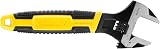 Stanley Adjustable Wrench 30 x 200 mm Protective Finish Bi-Material Handle view 2