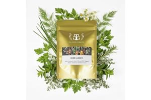 The Good Growers All Natural Herb Seed Kit - 10 Heirloom Varieties for Indoor & Outdoor Gardens. Basil, Chamomile, Chives, Ci