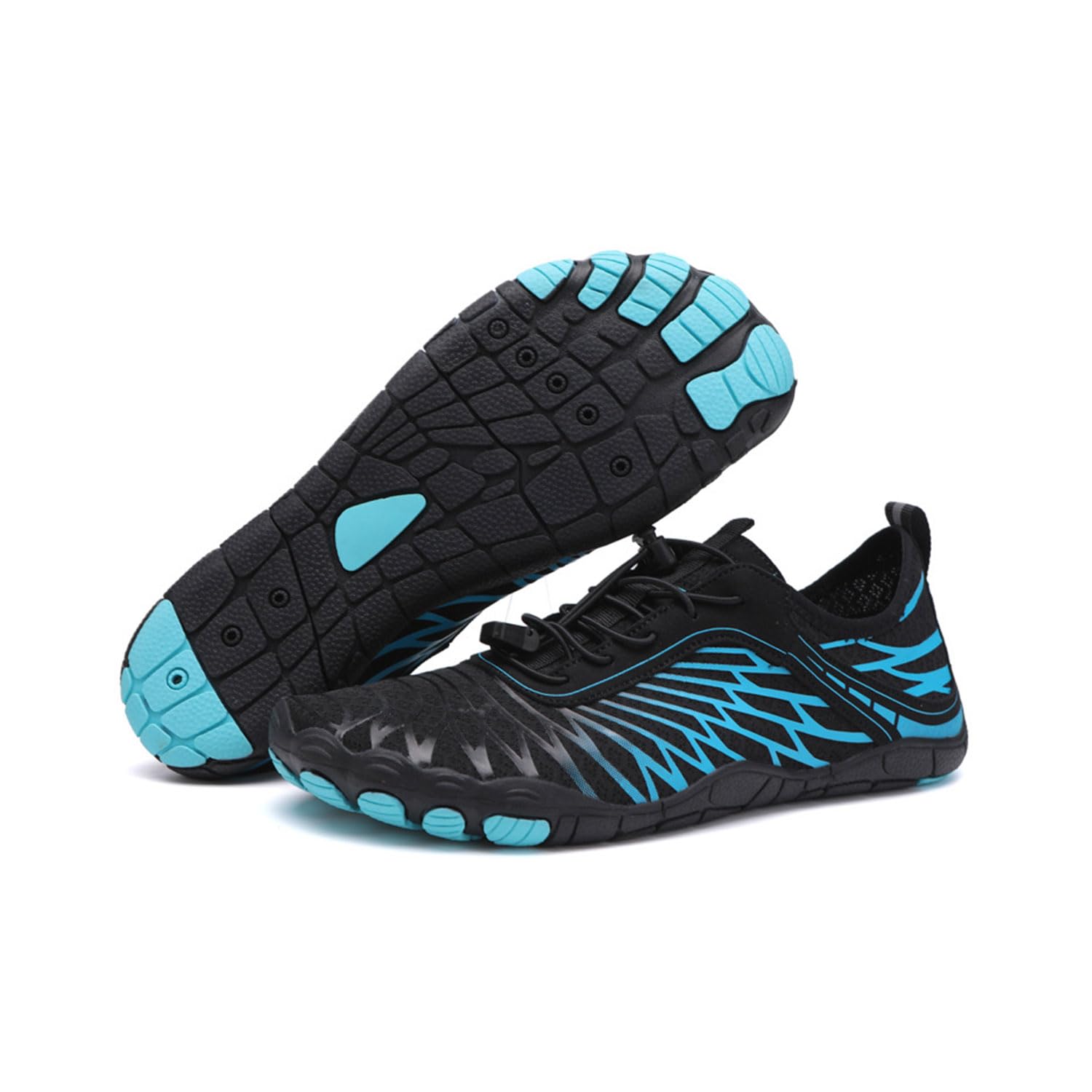 Photo 1 of Hike Barefoot Shoes for Women Men with Wide Toe Box, Healthy & Non-Slip Breathable Barefoot Water Shoes Beach Pool Aqua Swim Surf Hiking Walking Shoes