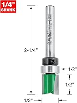 Trend Trend CraftPro Guided Profiler Router Cutter 1/4 Shank 12.7mm view 3