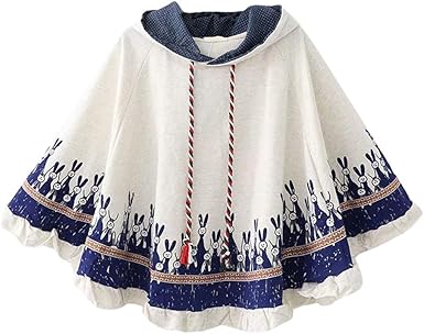 girls poncho coat