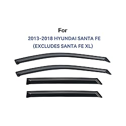Window Visors Rain Guards Shield for 2013-2018