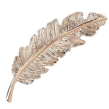 Amazon Com Fashionable Leaf Hairpins Hairclips Claw Barrettes