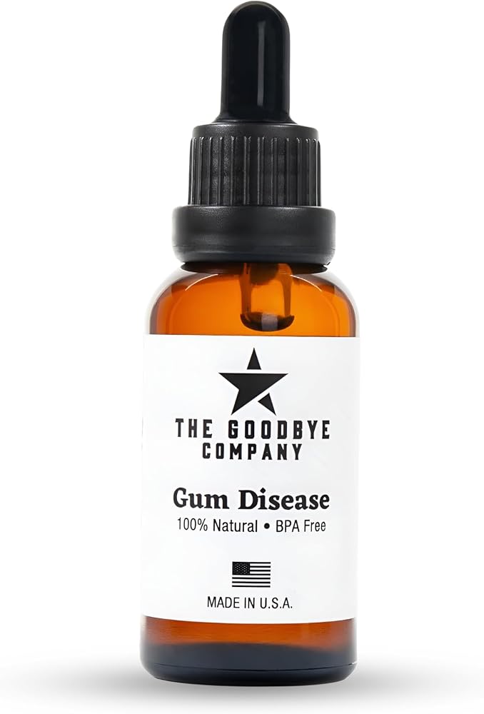 The Goodbye Company Gum Disease Treatment, 100% Pure Neem & Clove Oil, 30ml | 100% Pure Neem & Clove Oil - Natural Gingivitis