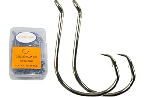 KUNSILANE Catfishing Circle Hooks 50/100Pcs Octopus Fishing Circle Hooks Saltwater Freshwater for Catfish Bass Redfish 1/0 2/0 /3/0 4/0 5/0 6/0 7/0 8/0 9/0 10/0 12/0 14/0