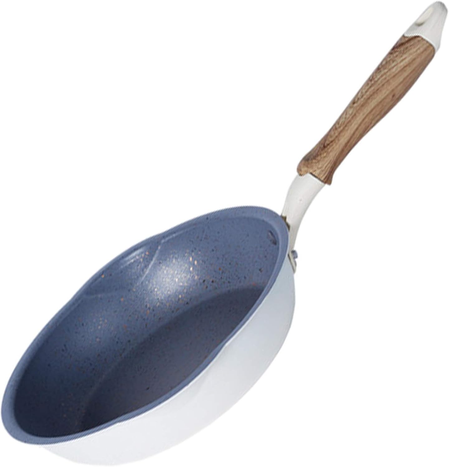Flat Bottom Frying Pan Cast Aluminum Thicken Stir Fry Pan