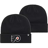 '47 MLB Unisex-Adult Primary Logo Cuffed Knit Primary Logo Team Color Beanie Hat Cold Weather Hat, One Size