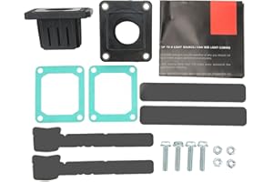 Acouto for V Force 4 Reed Valve V4R82A I for YZ85 YZ80 1993‑2022 Low Wear Strong Sealing Aerodynamic Reed Cage Valve Kit Repl