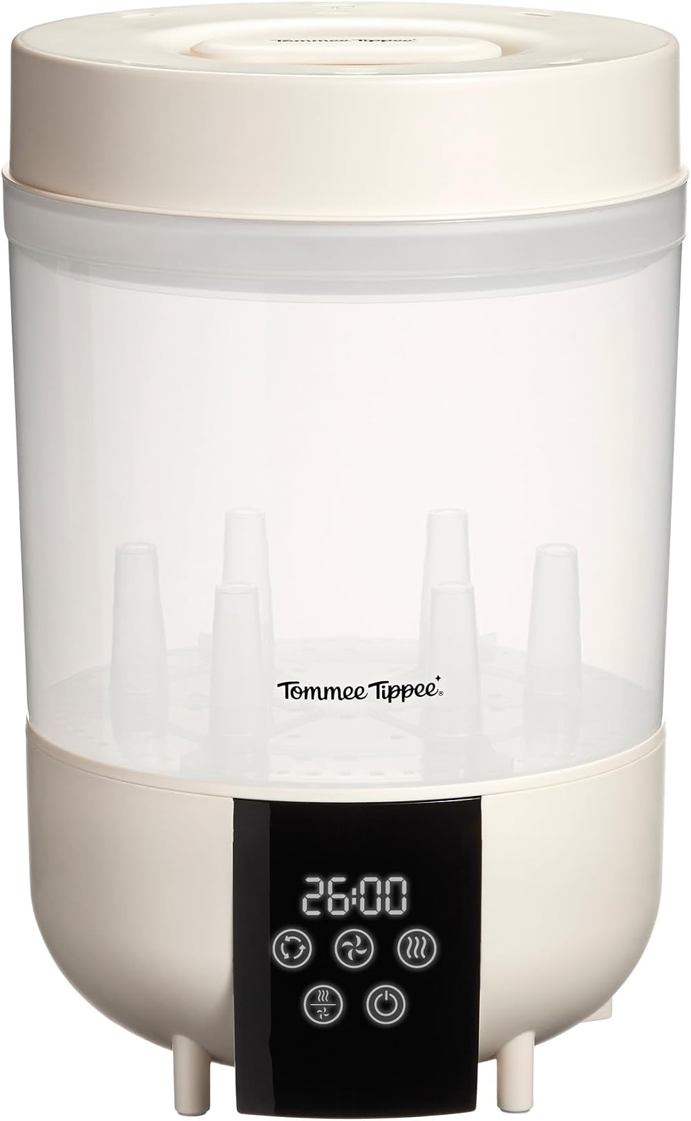 Tommee Tippee QuickDry Steriliser 6 Bottles 4 Modes 26 Minute Cycle