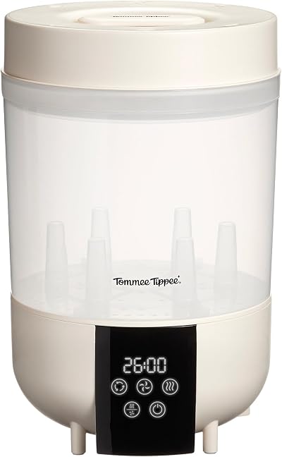 Tommee Tippee QuickDry Steriliser 6 Bottles 4 Modes 26 Minute Cycle