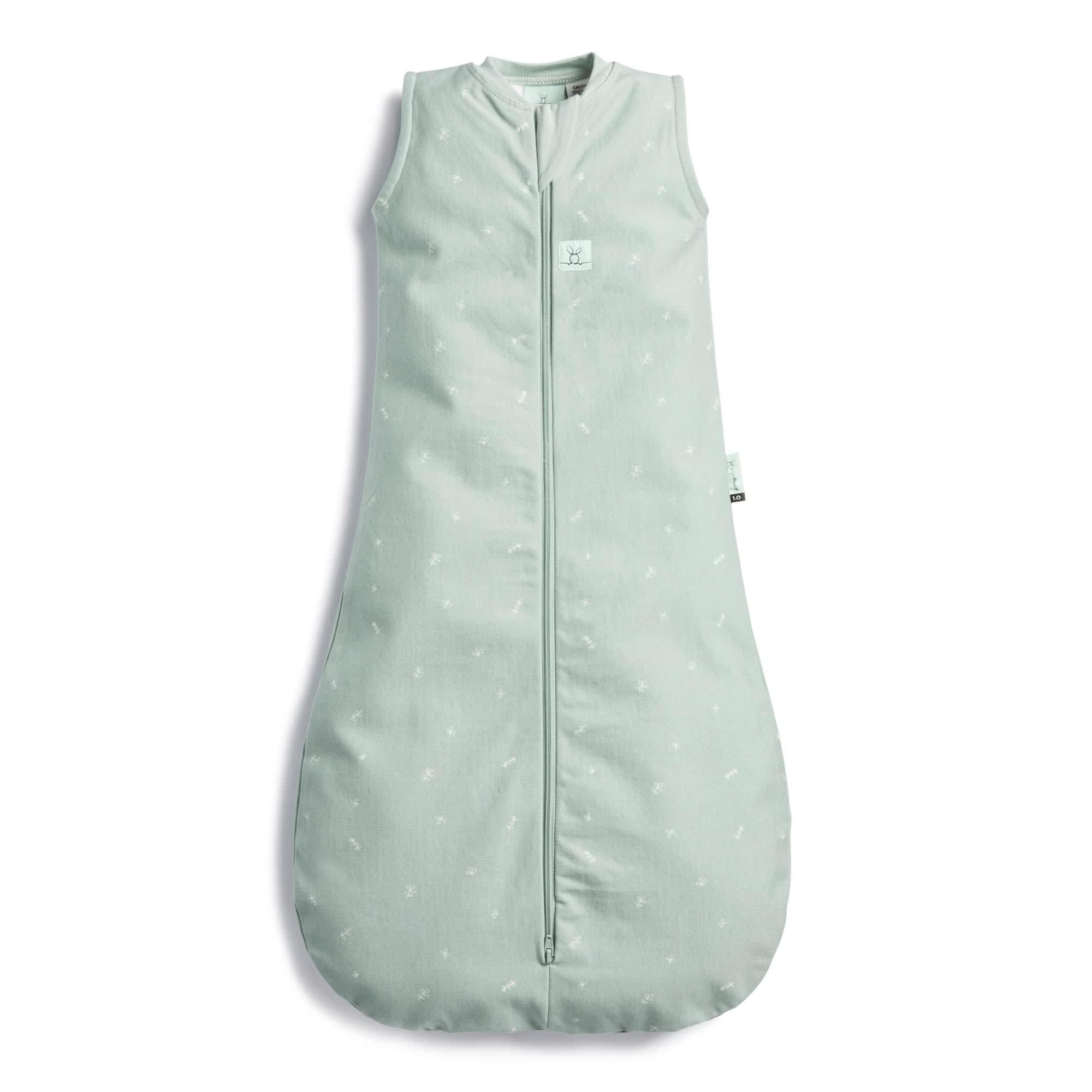 ErgoPouch Jersey Sleeping Bag 1.0 Tog - Sage - 8-24 Months