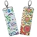 AZZUTORK Lip Balm Essential Oils Holder Carrier Clip-Set of 6 Key Chains (Paisley Mix)