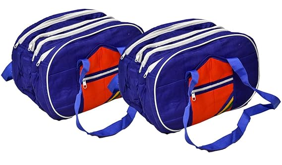 Kuber Industries Blue Shopping Bag Set of 2 Pieces (KST15)