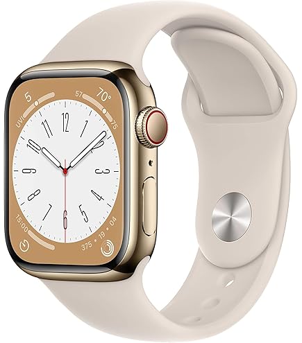 Amazon.com: Apple Watch Series 6 (GPS + Cellular, 44mm) Gold