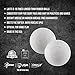 The Pearl by Guardian - Greaseless Lacrosse Balls (White, 3 Pack)