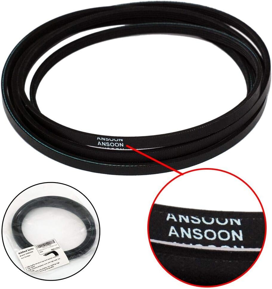 40111201 Dryer Drum Belt Compatible for Whirlpool Dryers Replaces 14218936, R0606549, 40051501 40051502 WP40111201VP