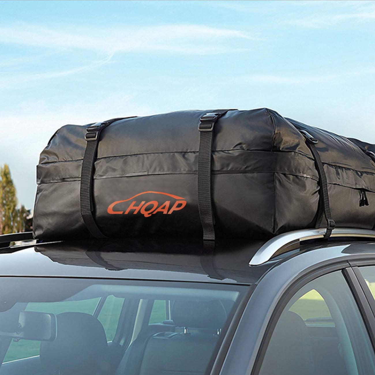 stdy 20 cubic feet rooftop cargo top carrier bag