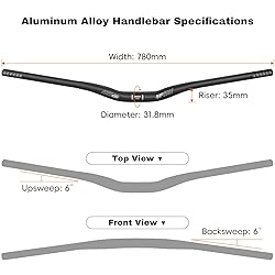 PLATT 25.4/31.8mm Mountain Bike Riser