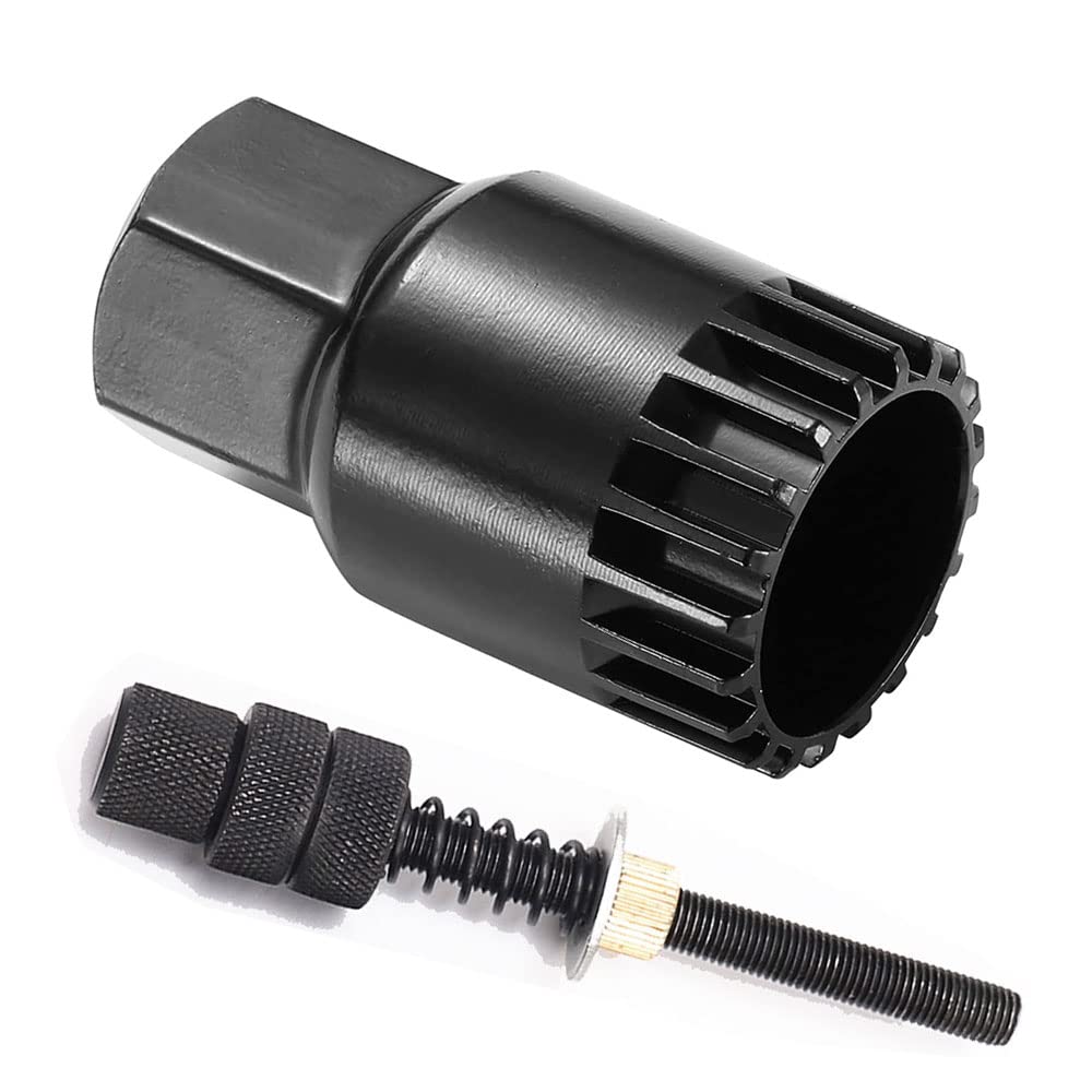 Mimoke Bicycle Bottom Bracket Tool Key for Shimano Bottom Bracket 24mm 20 Teeth Anti-Slip Tool 1/2 Sockets,Black