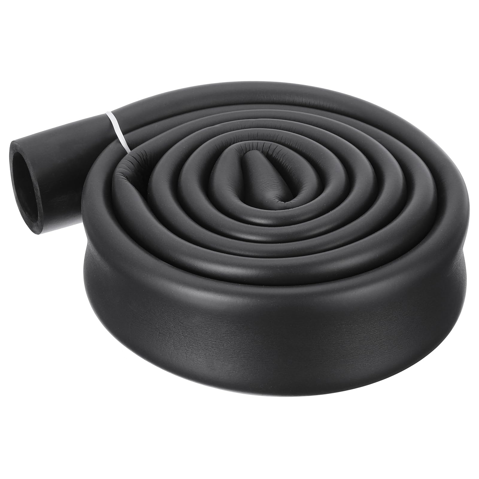 DMiotech Pipe Insulation Tube 30mm ID x 5mm Thick 5.7ft Foam Grip Wrap Closed Cell Foam Tubing Non-Slip for Utensil Tools Handle Support 1.75m, Black