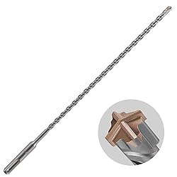 Wensilon Concrete Drill Bit Lengthening 3pcs 1/4" X
