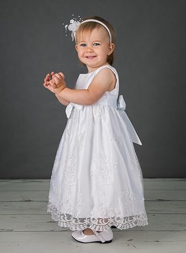 robe baptêmes fille