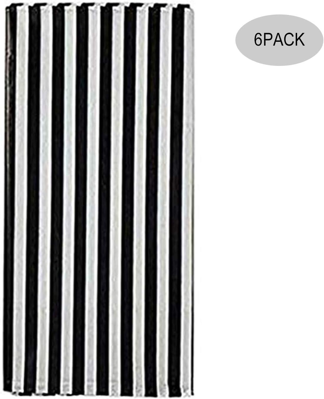 Best black white table cloth party stripes