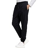 DITOK Men's Sweatpants with Zipper Pockets, Fleece Tapered Sweatpants for Mens Joggers, Lightweight Mens Athletic Sweat Pants