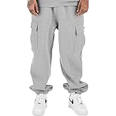 Pro Club Men's Heavyweight Tapered Fleece Cargo Sweatpant