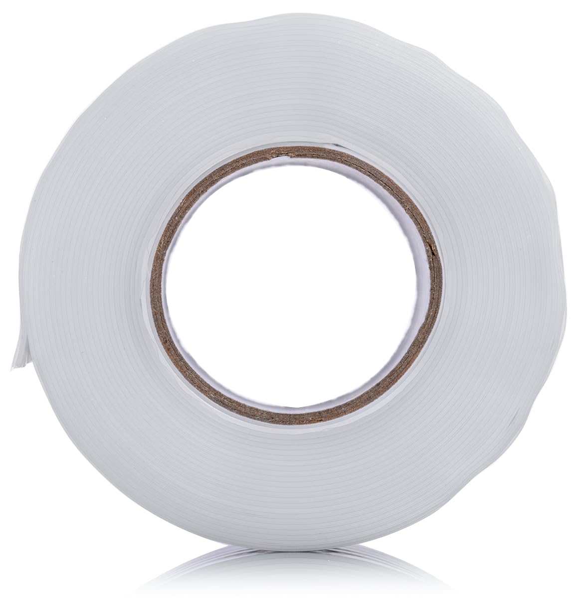 YoiYee White Self Amalgamating Tape, 25mm x 300mm Waterproof Silicone Rubber Sealant for Emergency Pipe Repair, Hose Sealing, Electrical Insulation and Plumbing Leaks