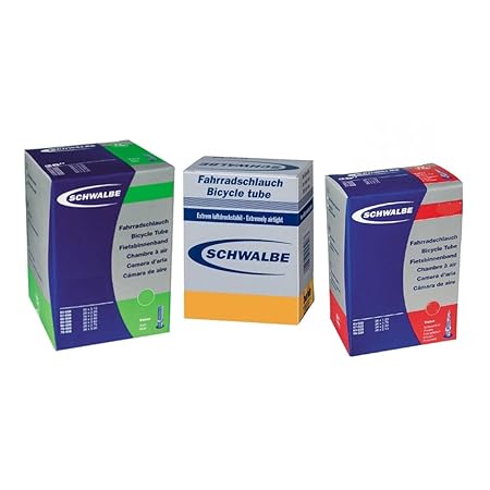 Schwalbe Fahrradschlauch SV13 mit Sclaverantventil, 40/62-559 mm, 26 x 1,50 - 2,50 Zoll