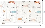 Maliton 6 Pack Muslin Burp Cloths 50x25cm 100% Cotton Baby Sets view 7