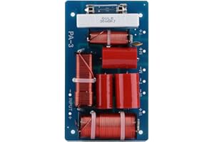 Aliiace 3 Way Frequency Divider - 800W PA-3 Crossover Filters Treble Alto Bass Frequency Divider Hi-Fi Audio Filter Module Board for High Power Speaker
