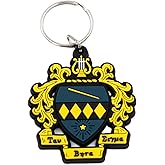 Greek Underdog Tau Beta Sigma Crest PVC Key chain