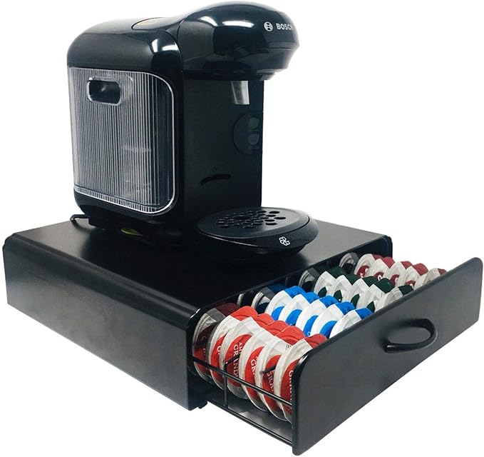 Ever Rich ® Tassimo TDisc Capsule Pod Holder Stores up to 56/80 Bosch Tassimo TDiscs Coffee