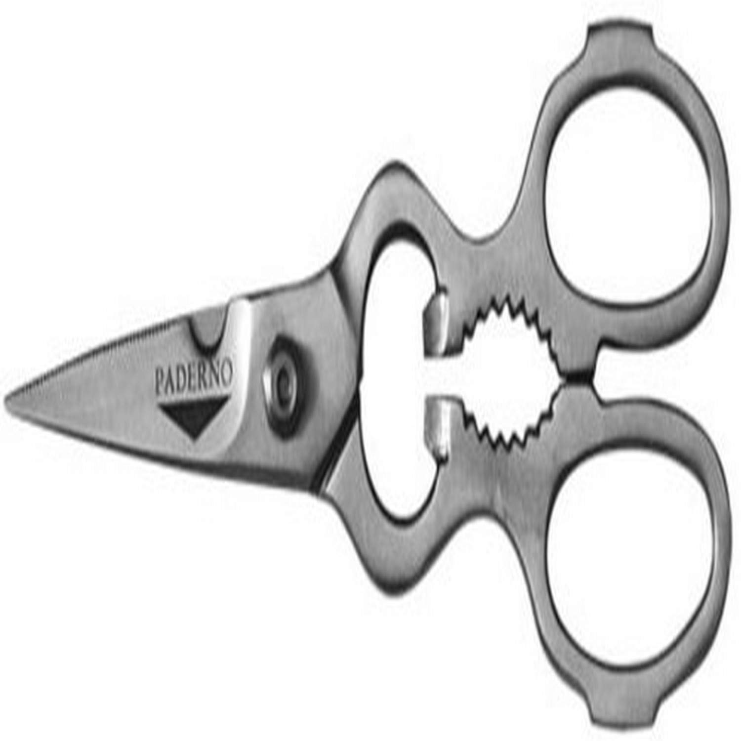 Paderno 18274-00 Kitchen Scissors Can Be Disassembled Stainless Steel