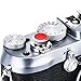 JJC Camera Soft Release Button, Shutter Button for Fuji Fujifilm X-T5 X-T4 X-T3 X-T2 X-T30 X-T30 II X-T20 X-PRO3 X100VI X100V X-E4 X-E3 Sony RX1R II RX10 IV III Leica Q3 M10 M9 Nikon Df F3-2 Pack