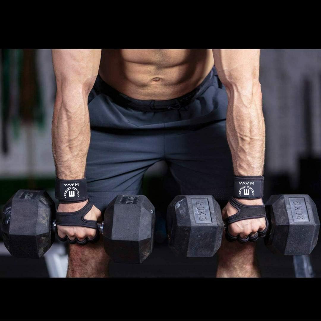 Mava Sports Cross Training Gloves with Wrist Support for Fitness, WOD, Weightlifting, Gym Workout & Powerlifting - Silicone Padding, no Calluses - Men & Women, Strong Grip : Sports & Outdoors